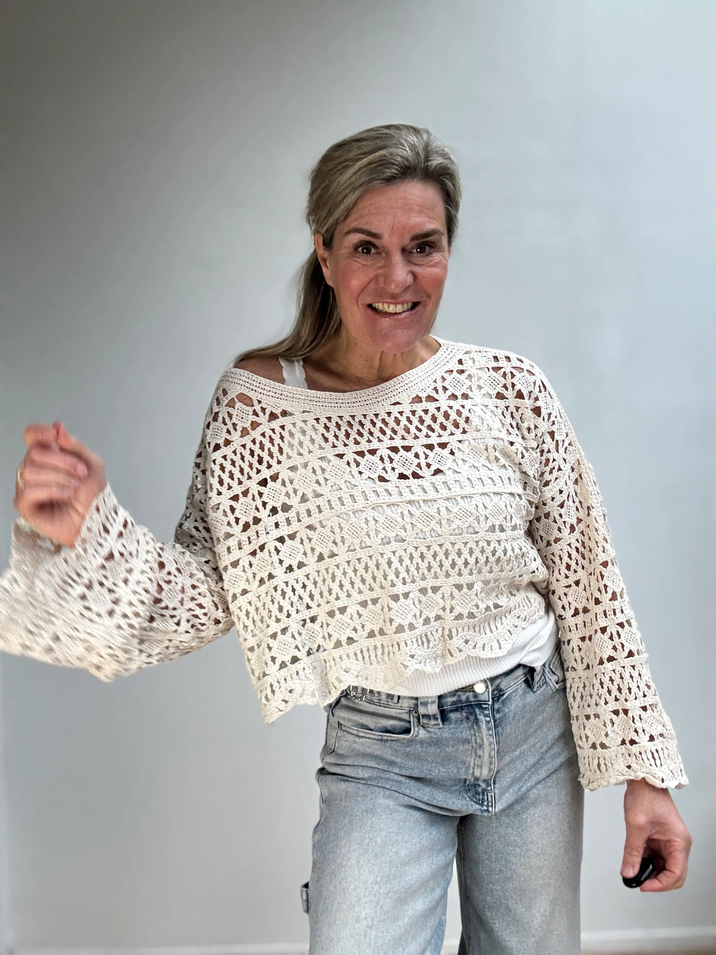 Top lange mouw - Elly